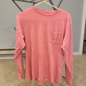 Small Pink Vineyard Vines Long Sleeve T